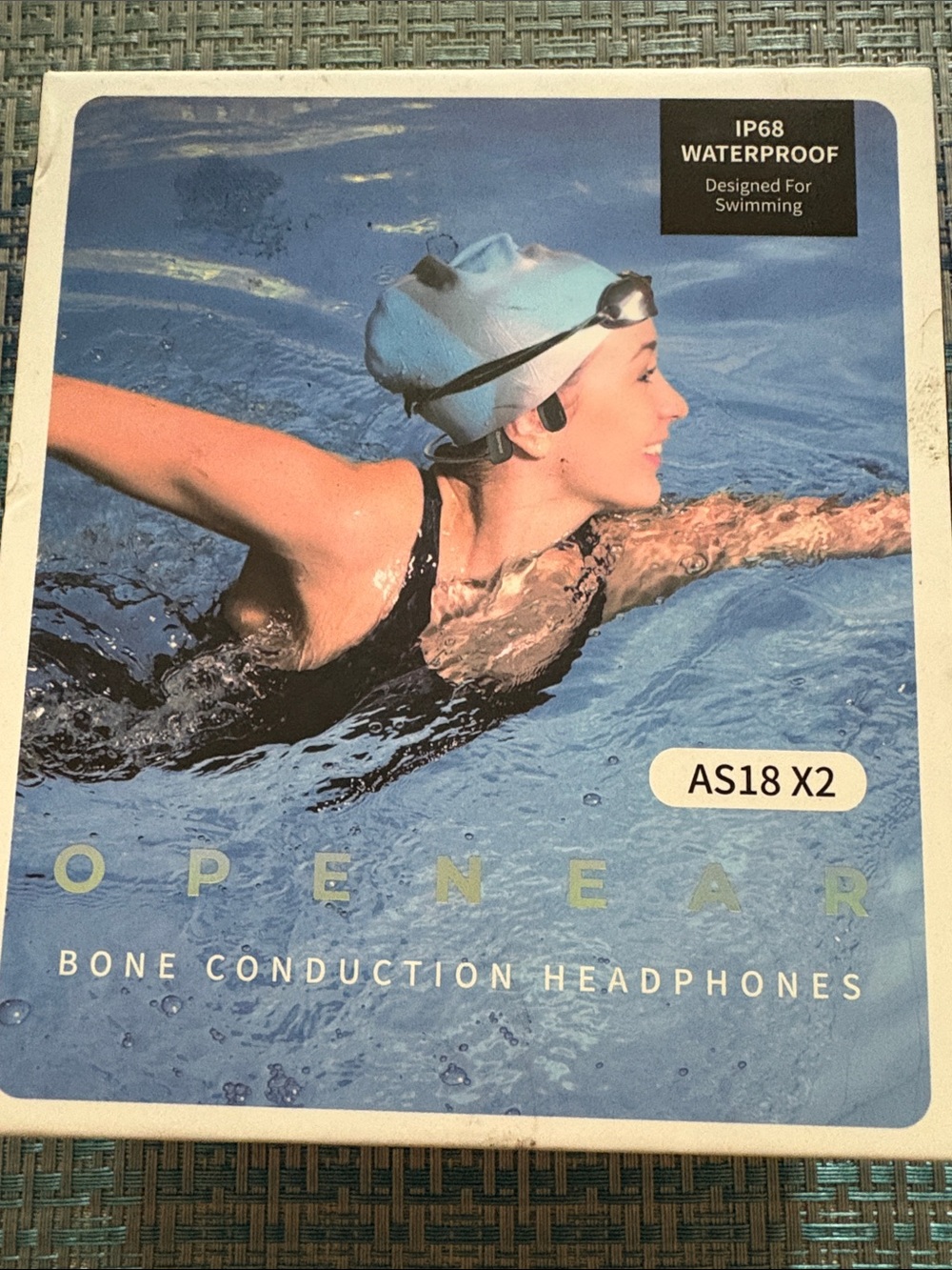 New in box Bone Conduction Swimming Headphones